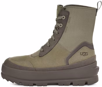 UGG 輪胎鞋 皮革 百搭簡約 中筒靴 女款 苔綠色 Buy UGG 輪胎鞋 皮革 百搭簡約 中筒靴 女款 苔綠色