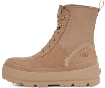 UGG 皮革 簡約休閒 中筒靴 女款 沙色 Buy UGG 皮革 簡約休閒 中筒靴 女款 沙色