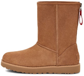 (W) UGG クラシックショート ジップロゴ 1122672-CHE Buy (W) UGG クラシックショート ジップロゴ 1122672-CHE