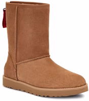 UGG 羊皮 英倫舒適 中筒 雪地靴 女款 栗色 Lookbook UGG 羊皮 英倫舒適 中筒 雪地靴 女款 栗色