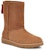 (W) UGG W Classic Pendek Logo Zip 1122672-CHE
