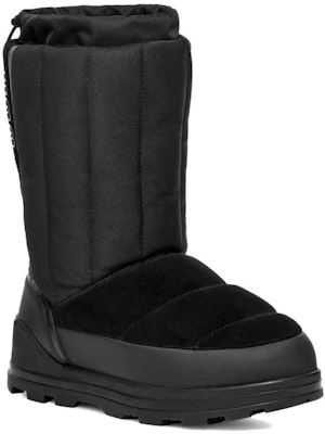 (W) UGG Sepatu Boot Salju Hitam 'Mid-Calf Round Toe Fluff' 1143936-BLK Order (W) UGG Sepatu Boot Salju Hitam 'Mid-Calf Round Toe Fluff' 1143936-BLK