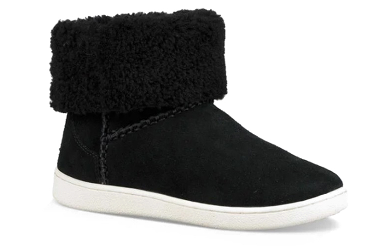 (W) UGG Mika Classic Sneaker Snow Boots Black 圖 3
