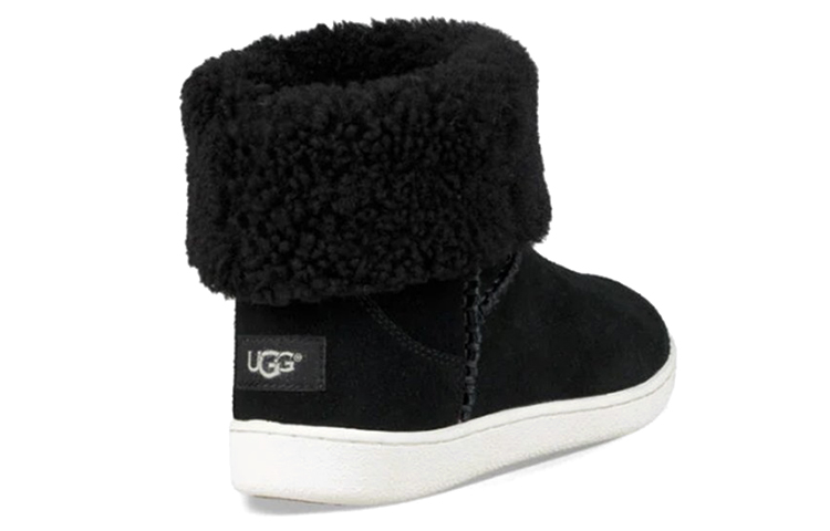 (W) UGG Mika Classic Sneaker Snow Boots Black 圖 4