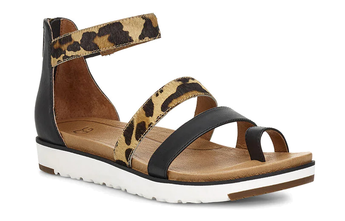 (W) UGG Mina Leopard Sandal 圖 3