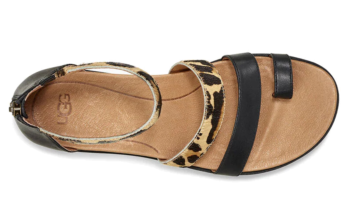 (W) UGG Mina Leopard Sandal 圖 4