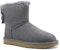 (W) UGG Mini Bailey Bow Velvet Ribbon 2.0 'Ungu Kelabu' 1118975-NHT