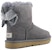 (W) UGG Mini Bailey Bow Velvet Ribbon 2.0 'Ungu Kelabu' 1118975-NHT