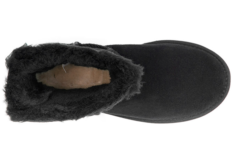 (W) UGG Mini Bailey Bow 'Black' 圖 3