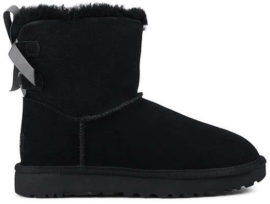(Women) UGG Mini Continuity Bow Fleece Lined Black 1110705-BLK Lookbook (Women) UGG Mini Continuity Bow Fleece Lined Black 1110705-BLK