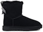 Lookbook (W) UGG Mini Continuity Bow Fleece Lined Hitam 1110705-BLK