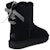 (W) UGG Mini Continuity Bow Fleece Lined Hitam 1110705-BLK