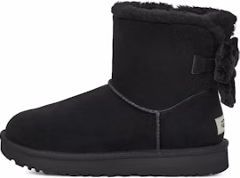 (Women) UGG Mini Bailey Bow Crushed Velvet Boot 'Black' 1138172-BLK (Women) UGG Mini Bailey Bow Crushed Velvet Boot 'Black' 1138172-BLK