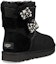 Shop (W) UGG Mini Bailey Bow Hitam Berkilau 1019725-BLK