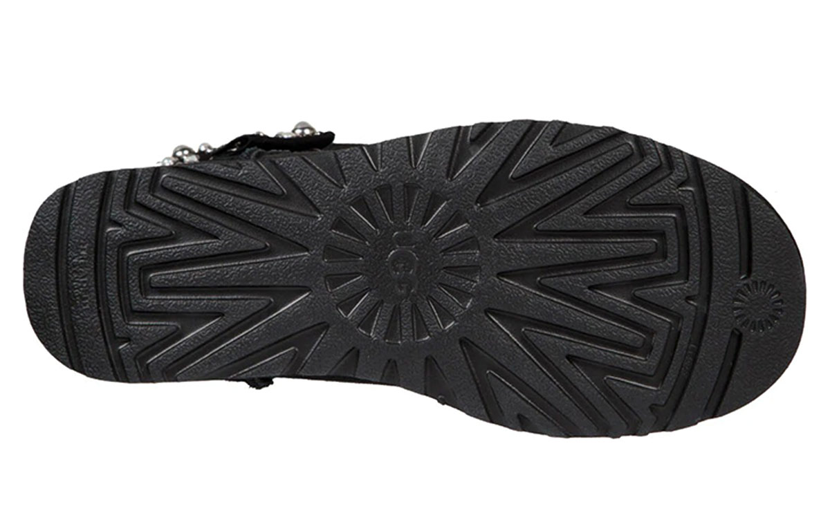 Details for (W) UGG Mini Bailey Bow Hitam Berkilau 1019725-BLK