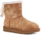 (W) UGG Mini Bailey Bow Glimmer Chestnut - But Mini Bailey Bow Glimmer Coklat. 1125795-CHE