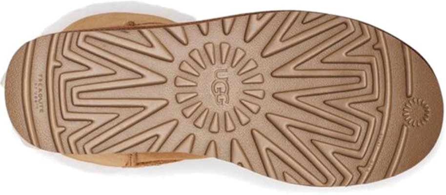 (Women) UGG Mini Bailey Bow Glimmer Chestnut 1125795-CHE Details for (Women) UGG Mini Bailey Bow Glimmer Chestnut 1125795-CHE