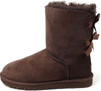 (W) UGG Mini Bailey Bow II 'Chocolate' Botas 1016225-CHO Buy (W) UGG Mini Bailey Bow II 'Chocolate' Botas 1016225-CHO