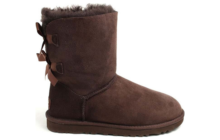 (W) UGG Mini Bailey Bow II 'Chocolate' 圖 2