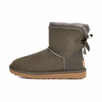(W) UGG Mini Bailey Bow II 'Forest Night'