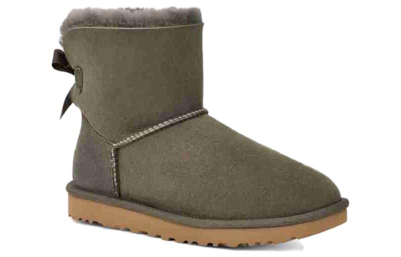 Order (W) UGG Mini Bailey Bow II 'Forest Night' Botas Mujer Verde Bosque 1016501-FRSN