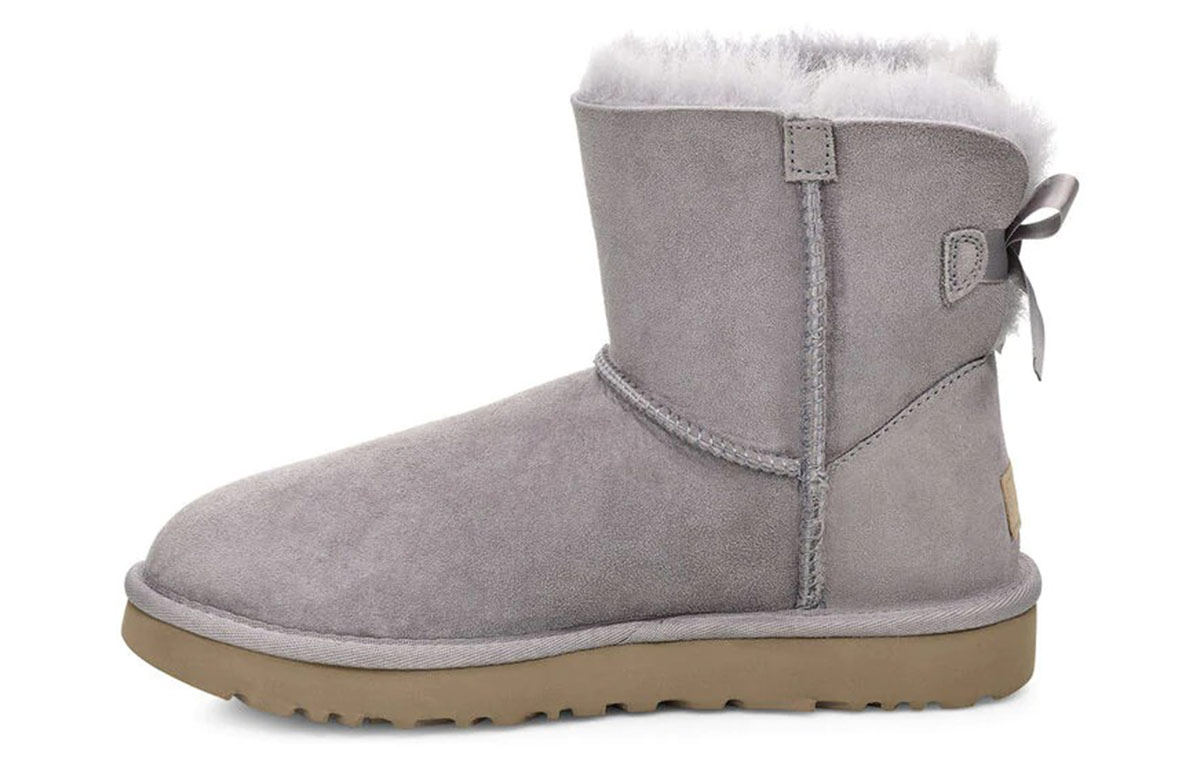 (Women) UGG Mini Bailey Bow II 'Grey' 1016501-SAMT