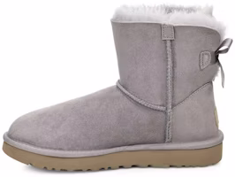 (Women) UGG Mini Bailey Bow II 'Grey' 1016501-SAMT (Women) UGG Mini Bailey Bow II 'Grey' 1016501-SAMT