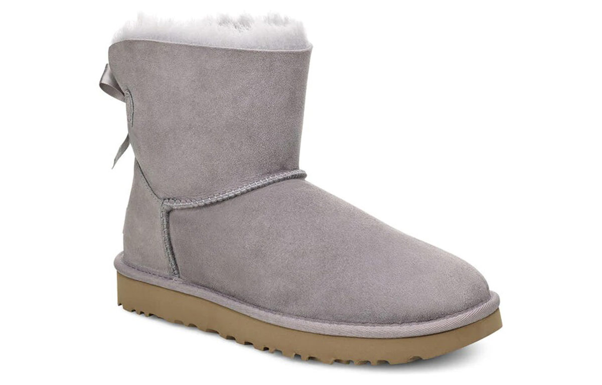 (W) UGG Mini Bailey Bow II 'Grey' 圖 3