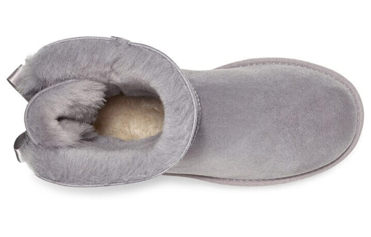 (W) UGG Mini Bailey Bow II 'Grey' 圖 5
