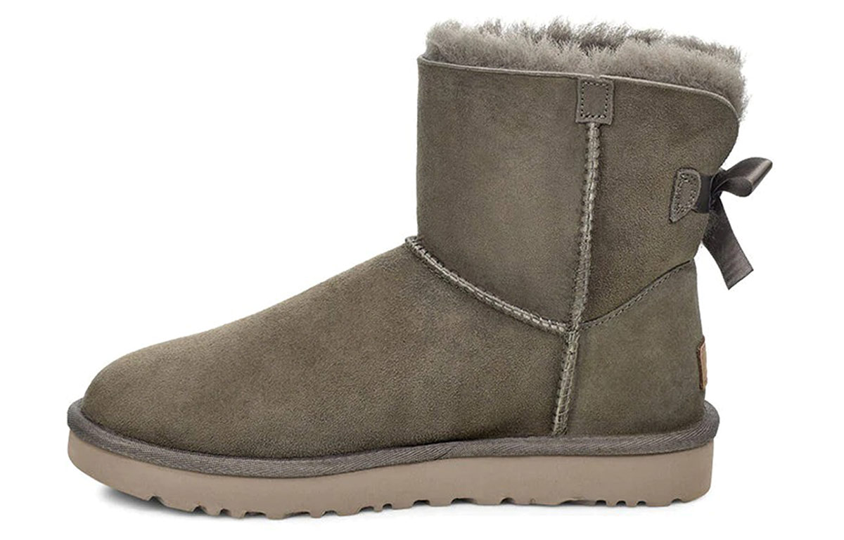 (W) UGG Mini Bailey Bow II 'Khaki '