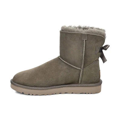 (W) UGG Mini Bailey Bow II 'Khaki '