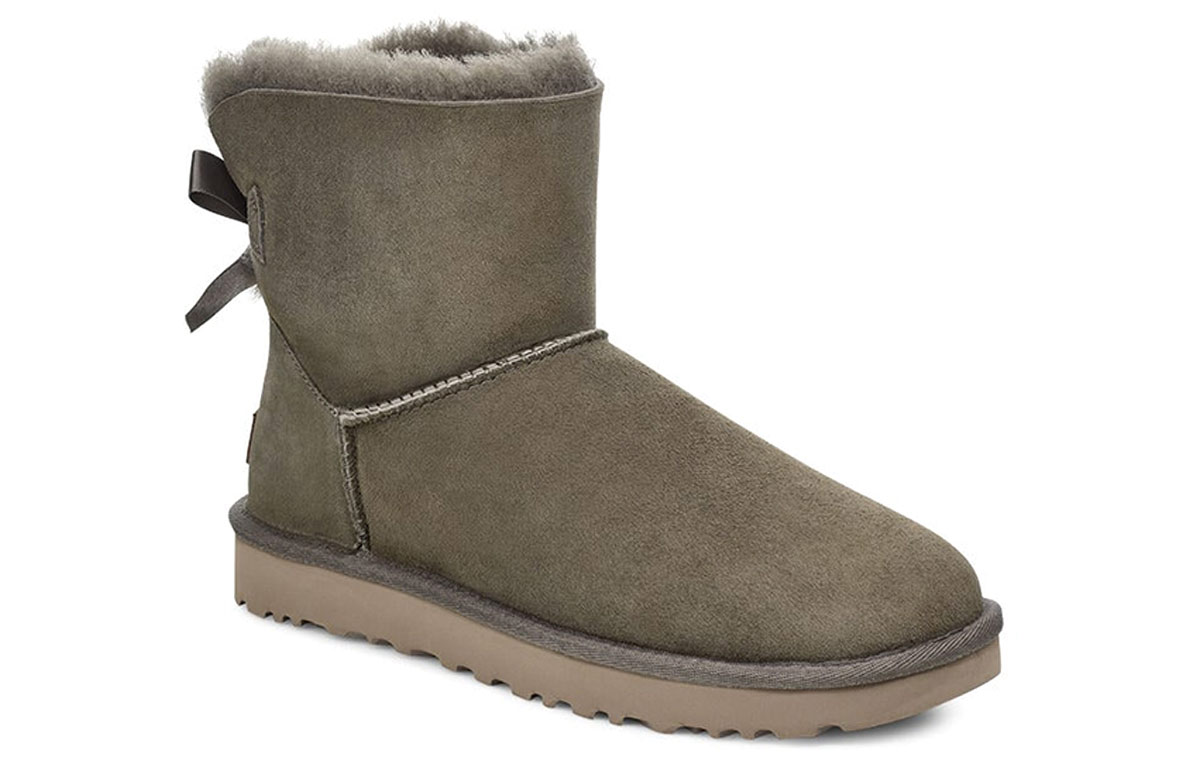 (W) UGG Mini Bailey Bow II 'Khaki ' 圖 3