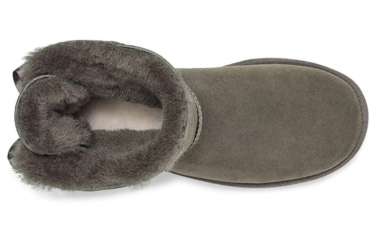 (W) UGG Mini Bailey Bow II 'Khaki ' 圖 5