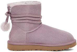 Order (Women) UGG Mini Bailey Bow Pom 'Taupe Purple' 1125382-SHAD