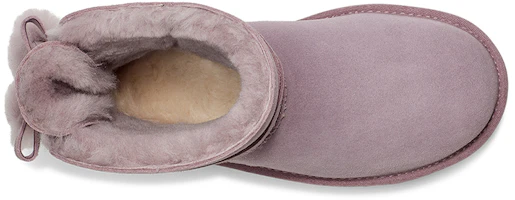 Purchase (Women) UGG Mini Bailey Bow Pom 'Taupe Purple' 1125382-SHAD
