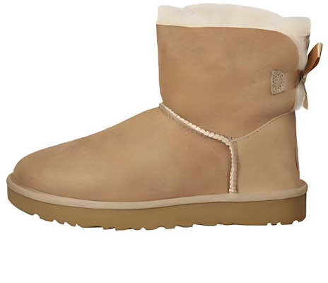 (Women) UGG Mini Bailey Bow II 'Sand' 1016501-SAN Buy (Women) UGG Mini Bailey Bow II 'Sand' 1016501-SAN