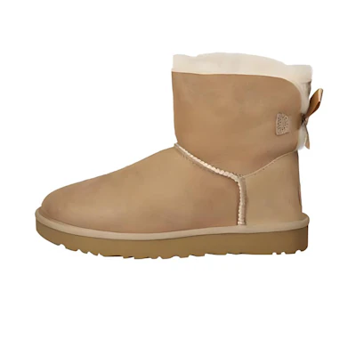 (W) UGG Mini Bailey Bow II 'Sand'