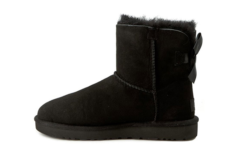 (Women) UGG Mini Bailey Bow II Black 1016501-BLK