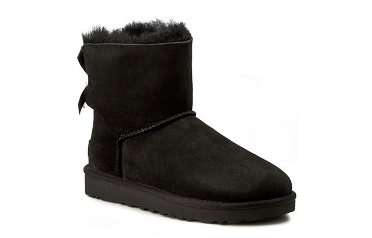 Order (女性) UGG 迷你 Bailey Bow II 黑色 1016501-BLK