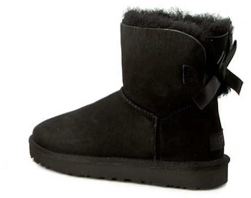 (Women) UGG Mini Bailey Bow II Black 1016501-BLK Lookbook (Women) UGG Mini Bailey Bow II Black 1016501-BLK