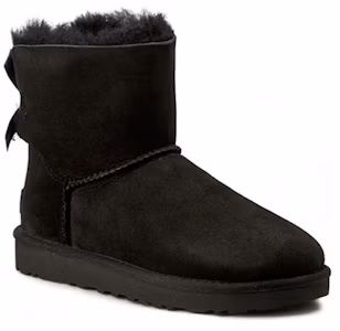 Lookbook (Women) UGG Mini Bailey Bow II Black 1016501-BLK