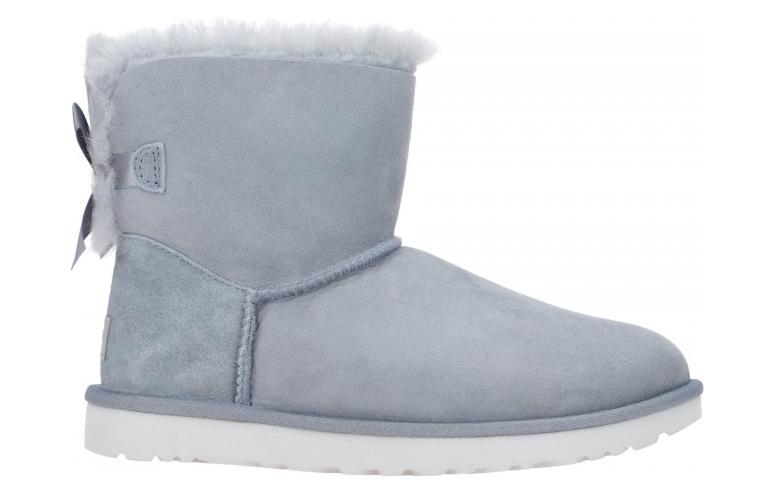 Order (W) UGG Mini Bailey Bow II Stiefel ''Grau'' 1016501-AFG