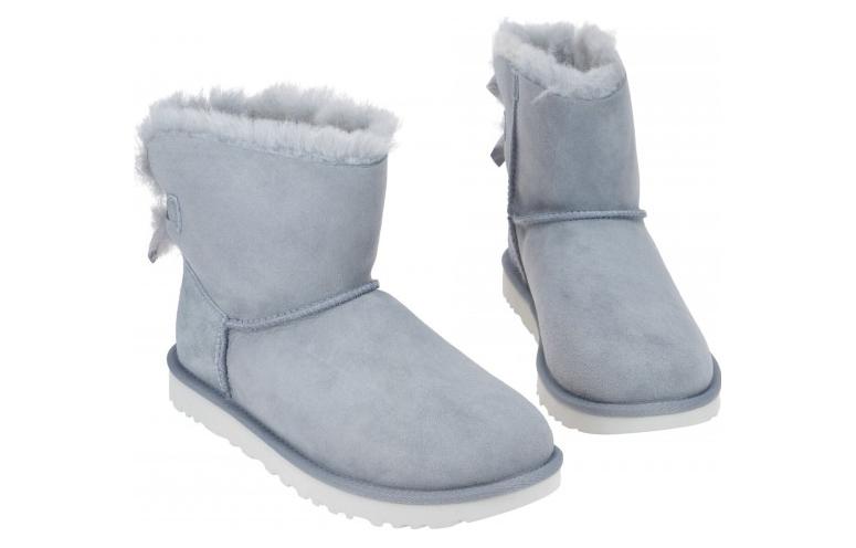 Shop (W) UGG Mini Bailey Bow II Stiefel ''Grau'' 1016501-AFG