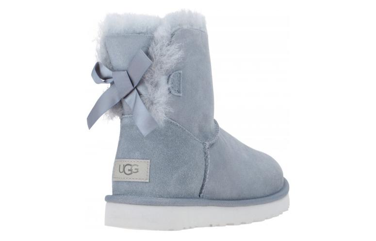 Details for (W) UGG Mini Bailey Bow II Stiefel ''Grau'' 1016501-AFG