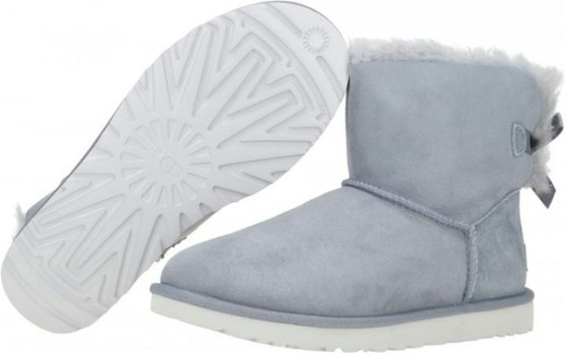 (W) UGG Mini Bailey Bow II Stiefel ''Grau'' 1016501-AFG Sizing (W) UGG Mini Bailey Bow II Stiefel ''Grau'' 1016501-AFG