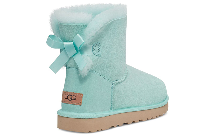 (W) UGG Mini Bailey Bow II Boot 'Sky Blue' 圖 4
