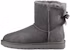 (W) UGG Mini Bailey Bow II But Kelabu 1016501-GREY