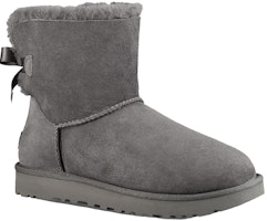 (女) UGG 迷你 Bailey Bow II 灰色短靴 1016501-GREY Lookbook (女) UGG 迷你 Bailey Bow II 灰色短靴 1016501-GREY