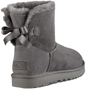 (W) UGG Mini Bailey Bow II But Kelabu 1016501-GREY Shop (W) UGG Mini Bailey Bow II But Kelabu 1016501-GREY