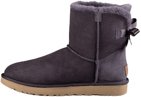 (Women) UGG Mini Bailey Bow II Boot Snow boots Purple/Grey 1016501-NHT (Women) UGG Mini Bailey Bow II Boot Snow boots Purple/Grey 1016501-NHT